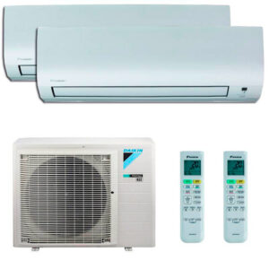 AIRE 2x1 DAIKIN 2MXP50M1: 2MXM50N + FTXP25M + FTXP35M